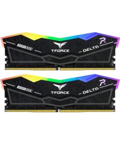 Team Group DDR5 32GB - 6600 - CL - 34 - Dual-Kit - DIMM - FF3D532G6600HC34DC01, Delta RGB, XMP, black