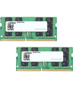 Mushkin DDR4 - 64 GB -3200 - CL - 22 - Dual Kit, Essentials (MES4S320NF32GX2)