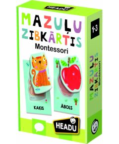 HEADU Montessori zibkartītes mazuļiem (latviešu val.)