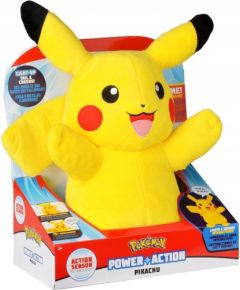 Pokemon POKEMON Power Action Pikachu Zabawka Interaktywna, pluszak, 25 cm