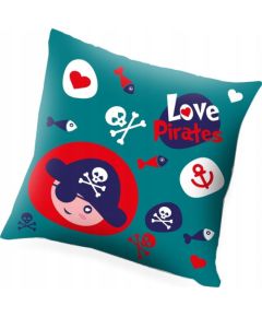 Kids Euroswan Poduszka 45x45cm Love Pirates KL10511 Kids Euroswan