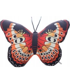 LeanToys Maskotka Pluszowy Motyl Czerwony Poduszka 40 x 30 cm