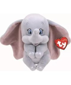 TY Ty Beanie Baby Dumbo, cuddly toy (light grey/pink, with sound)