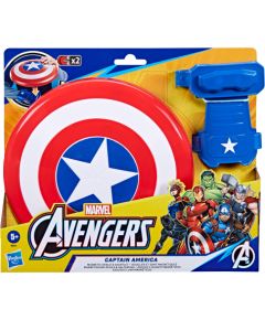 Hasbro AVENGERS Rotaļlieta lomu spēlēm Captain America magnētiskais vairogs un bruņu cimds