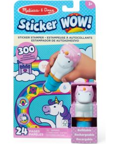 MELISSA & DOUG игровой комплект с наклейками Sticker WOW!  Единорог