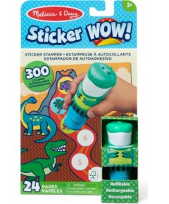 MELISSA & DOUG игровой комплект с наклейками Sticker WOW! Динозавр