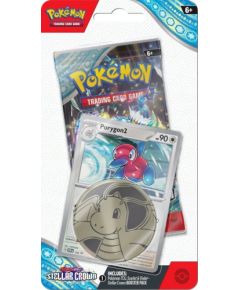 Pokemon Karty Stellar Crown Checklane Blister Porygon2