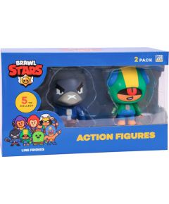 P.m.i. Kids World BRAWL STARS S1 ACTION FIGURES 11cm - 2 PACK VER.B