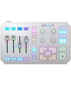 TC Helicon GO XLR-WH - USB audio mixer and interface, white