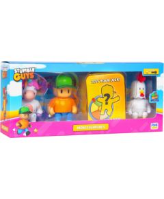 STUMBLE GUYS - MINI FIGURKI- ZESTAW 4 FIGUREK VER.B