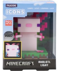 Paladone PP MINECRAFT AXOLOTL ICON LIGHT