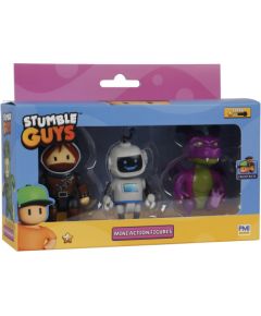 P.m.i. Kids World STUMBLE GUYS S2 MINI ACTION FIGURES - 3 PACK VER.A