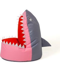 Go Gift Sako bag pouffe Shark grey-pink XXL 100 x 60 cm