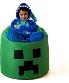 Go Gift Sako bag pouffe Minecraft green XXL 110 x 90 cm