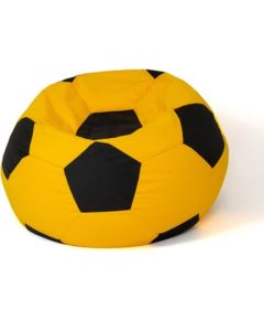 Go Gift Soccer Sako bag pouffe yellow-black L 80 cm