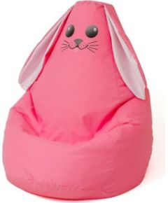 Go Gift Sako bag pouf Rabbit pink XXL 140 x 100 cm