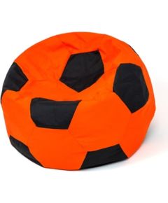 Go Gift Sako bag pouf Ball orange-black XXL 140 cm