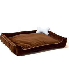 GO GIFT Lux brown - pet bed - 95 x 70 x 9 cm