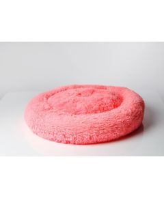 GO GIFT Shaggy pink XL - pet bed - 80 x 83 x 10 cm