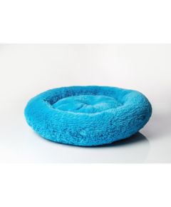 GO GIFT Shaggy blue XL - pet bed - 80 x 83 x 10 cm