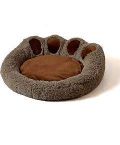 GO GIFT Dog and cat bed XXL - brown - 85x85 cm