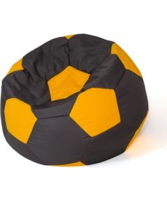 Go Gift Sako bag pouffe Ball black-yellow XL 120 cm