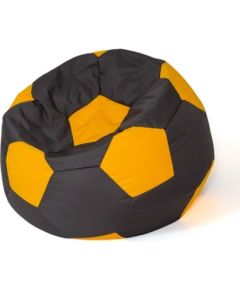 Go Gift Sako bag pouffe Ball black-yellow XXL 140 cm