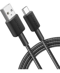 Anker 322 USB cable 0.9 m USB A USB C Black