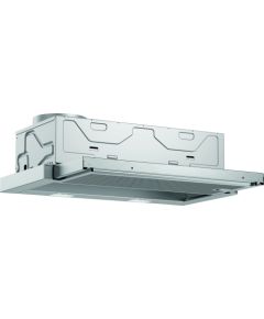 Bosch Serie 2 DFL063W56 cooker hood Semi built-in (pull out) Metallic 328 m³/h C