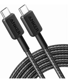 Anker 322 USB cable 0.9 m USB C Black