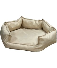 GO GIFT Hexagon beige XXL - pet bed - 90 x 63 x 16 cm