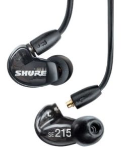 Shure AONIC 215 - in-ear headphones with single transducer and 3.5mm cable (black)