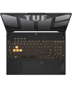 ASUS TUF Gaming F15 FX507ZI4-I7161W  i7-12700H 15.6" FHD Value IPS-level 144Hz 250nits AG 16GB DDR5 4800 SSD1TB GeForce RTX 4070 8GB LAN WLAN+BT Cam720p Backlit Keyboard RGB 90WHrs Win11 Mecha Gray