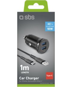 Car Charger SBS 10W USB/USB-C