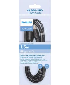 Cable Philips HDMI 2.0 4K 60Hz, 1.5m