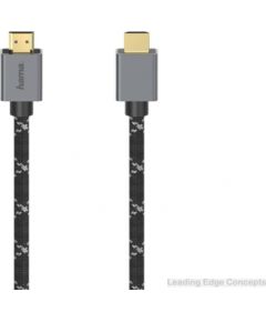 Cable Hama HDMI, Ultra-HD 8K, alu, 2.00 m