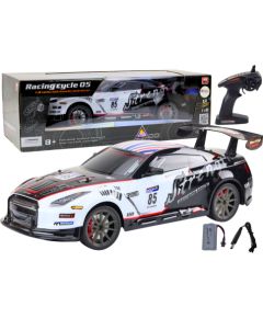 Leantoys Large Remote Controlled RC Sports Car 1:8 Lights Sounds