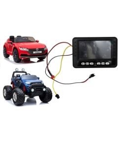 Lean Cars LCD MP4 Radio Panel for Electric Ride On Car Ford Ranger Arteon