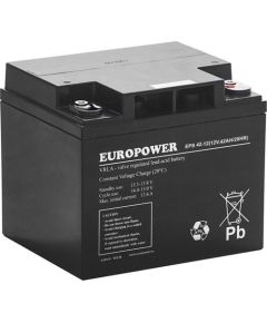 Europower Akumulator AGM EUROPOWER serii EPS 12V 42Ah (Żywotność 8-12 lat)