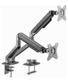 Gembird MA-DA2-05 Galda Stiprinājums Priekš 2x Monitoriem