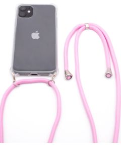 Evelatus Apple  iPhone 7/8/SE2020/SE2022 Silicone Transparent with Necklace TPU Strap Transparent