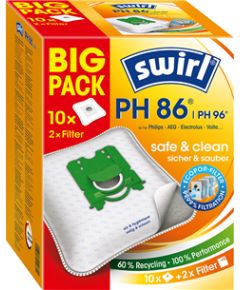 Dust bags Swirl MicroPor PET S-bag, 10 bags+1 filter