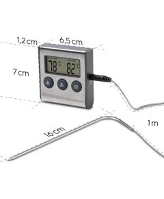 PĀRTIKAS TERMOMETRS Digital meat thermometer, Xavax