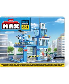 MAX CITY конструктор Полицейский участок, 321 частей