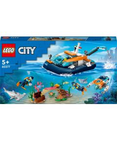 LEGO City Łódź do nurkowania badacza 3 szt. (60377)