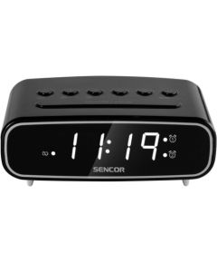 Radio Alarm Clock Sencor SRC2600B, black