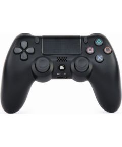 Spēļu kontrolieris Gembird Wireless Game Controller for PlayStation 4 or PC black