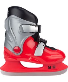 Ice hockey skates NIJDAM size 37/38 red/silver