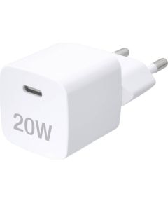 Vivanco USB зарядное устройство USB-C PD3 20W, белый (62514)