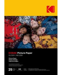 Kodak fotopaber A4 glossy 180g 25 sheets